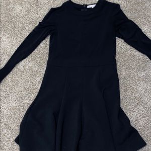 Black long sleeve dress